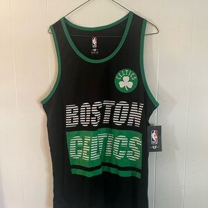 NBA Boston Celtics Black and Green Jersey